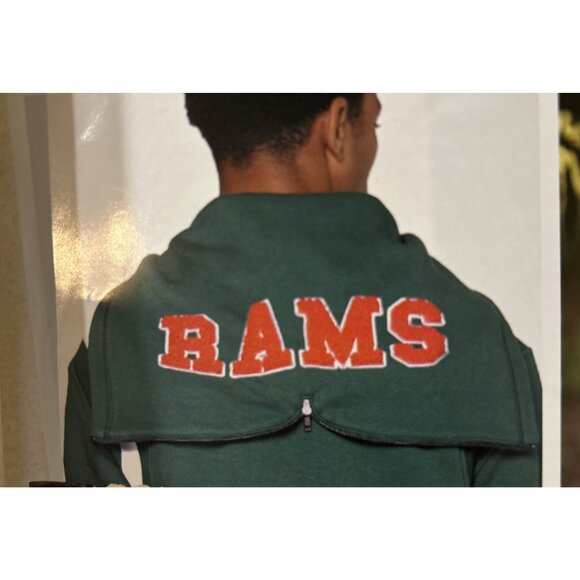 Colorado State CSU RAMS Aggies Logo Full Zip Mens Jacket L NCAA NEW Colosseum - Picture 8 of 15